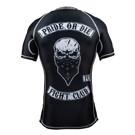 PRIDE OR DIE fight club RASHGUARD - BLACk